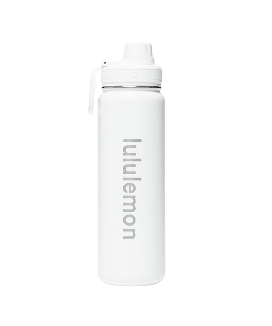 Lululemon - Back to Life Deporte Bottle 24oz Blanco