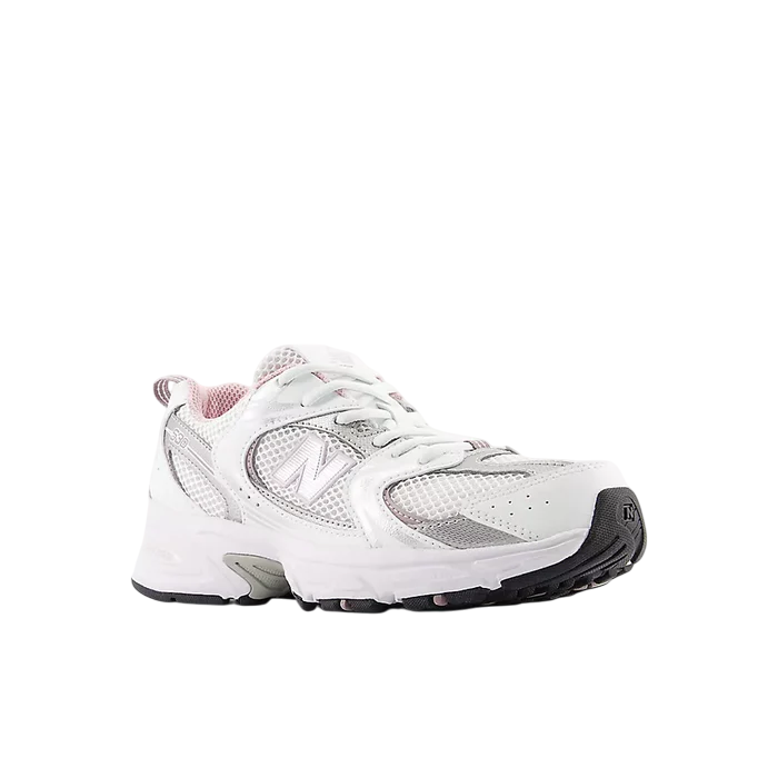 New Balance 530 - WHITE WITH MID CENTURY PINK